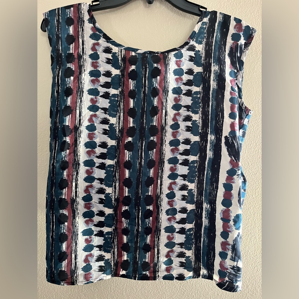 EUC top with tie back size Medium